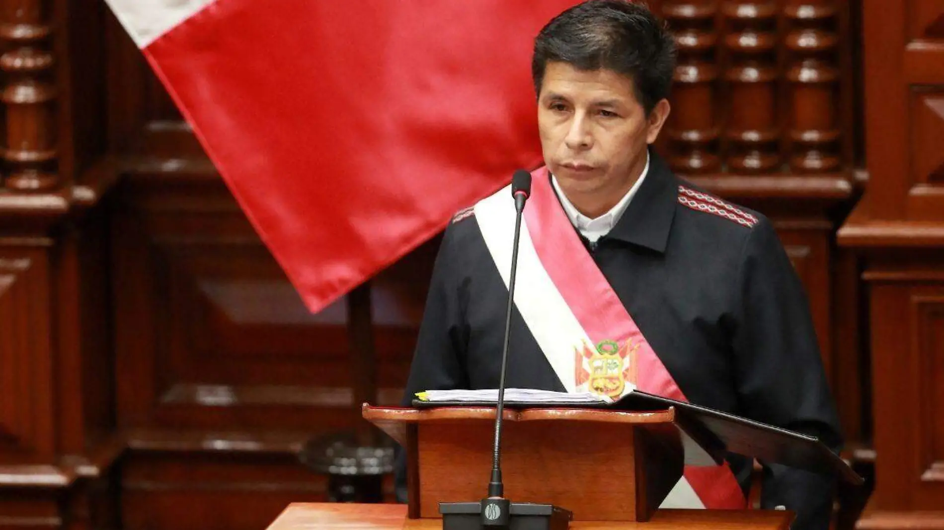 Pedro Castillo, presidente de Perú rechaza acusaciones y plan de juicio político